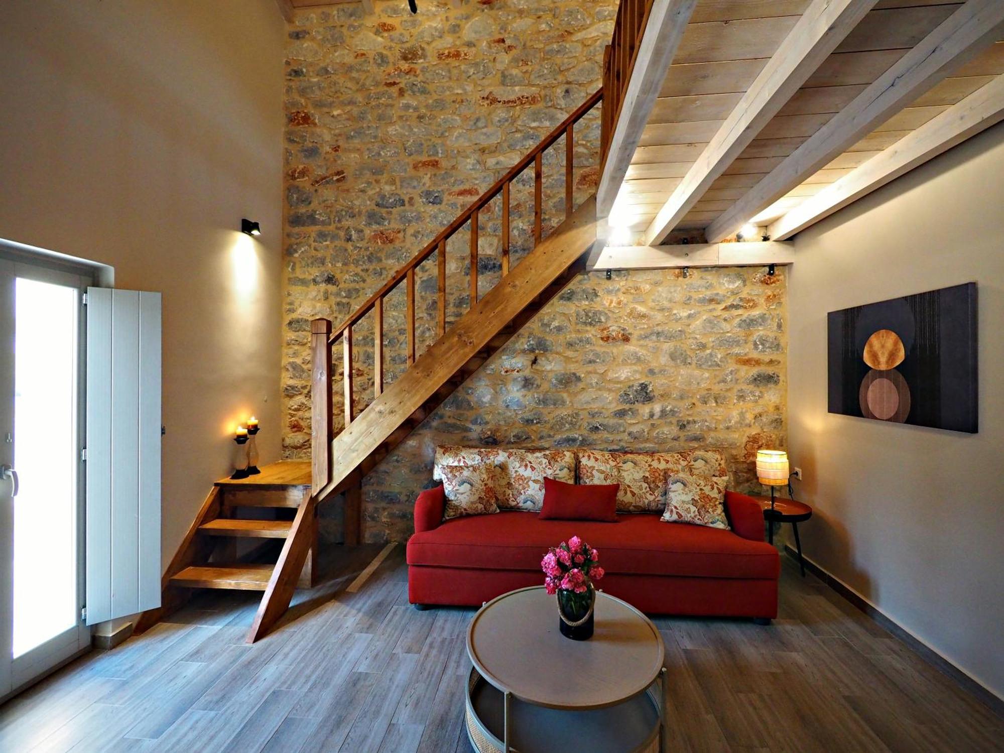 Terra Di Pietra Exclusive Suites & Apartments Areopoli Bagian luar foto